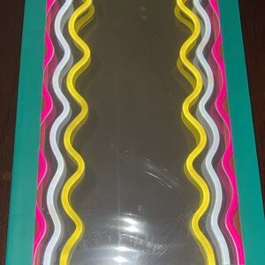 Wavy Line LED Neon Mirror Light